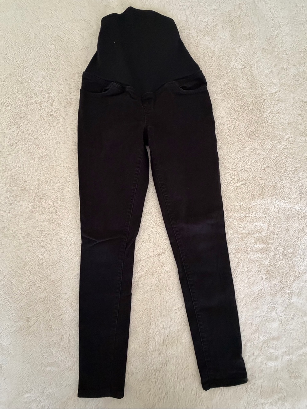 Ingrid & Isabel Black Maternity Skinny Jeans